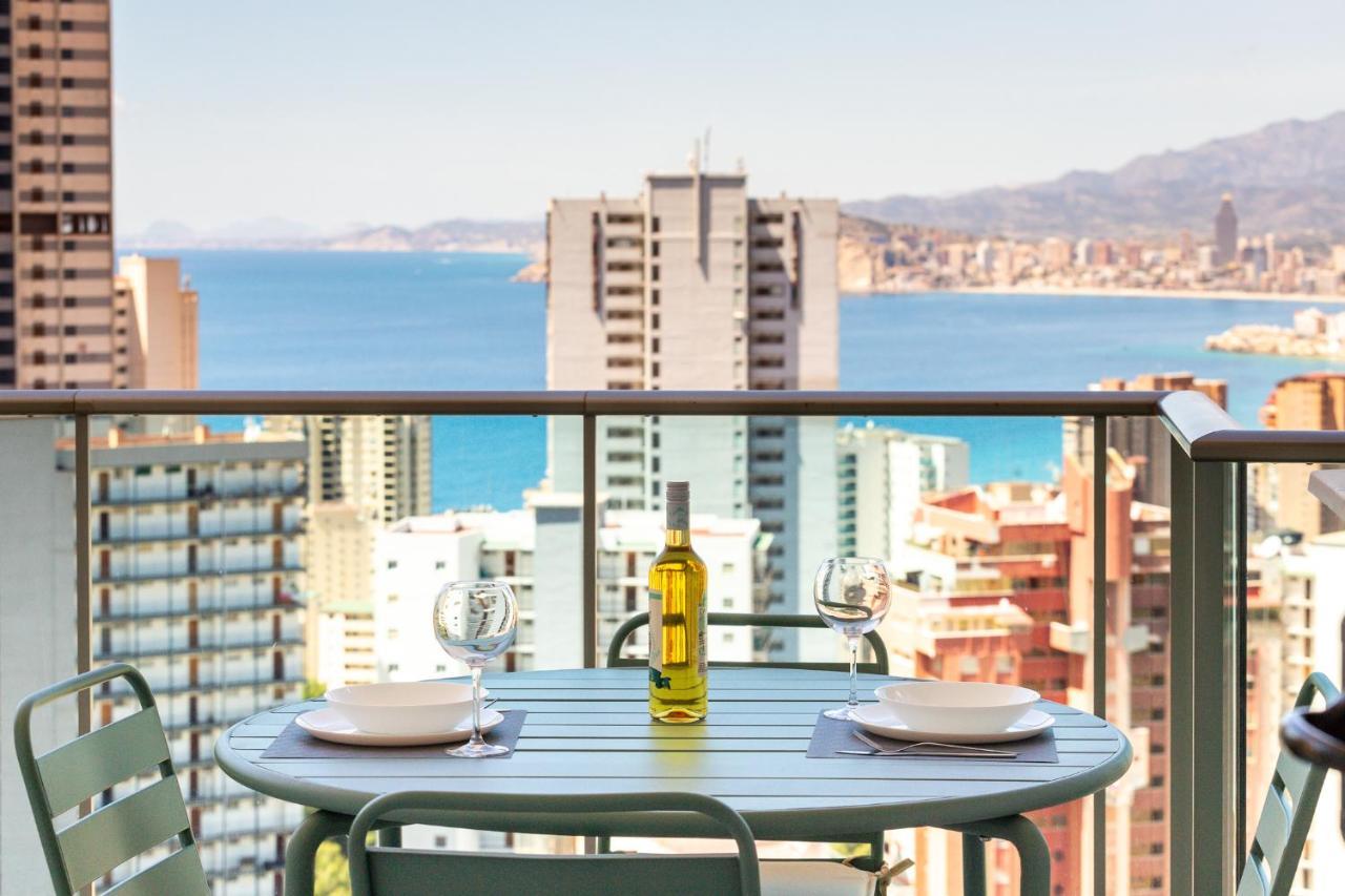 Skyline 11 Sunny Balcony With Stunning Sea Views Apartment Бенидорм Екстериор снимка