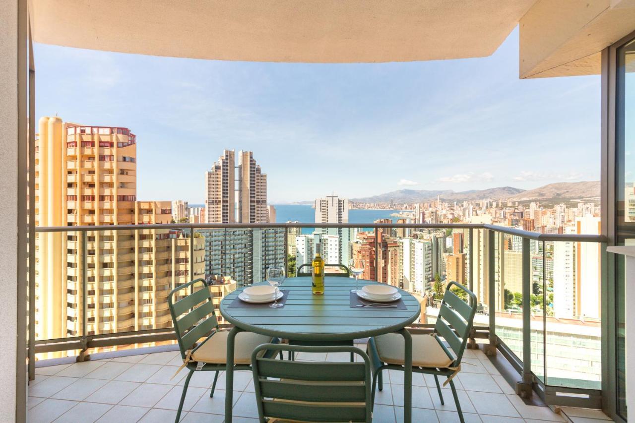 Skyline 11 Sunny Balcony With Stunning Sea Views Apartment Бенидорм Екстериор снимка