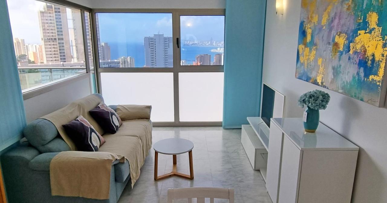 Skyline 11 Sunny Balcony With Stunning Sea Views Apartment Бенидорм Екстериор снимка
