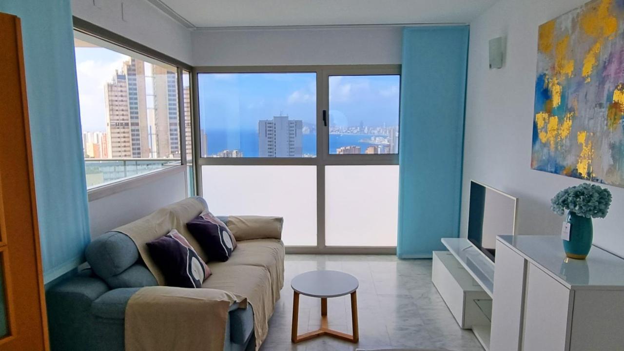Skyline 11 Sunny Balcony With Stunning Sea Views Apartment Бенидорм Екстериор снимка