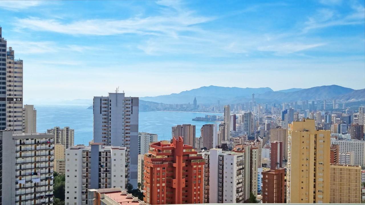 Skyline 11 Sunny Balcony With Stunning Sea Views Apartment Бенидорм Екстериор снимка